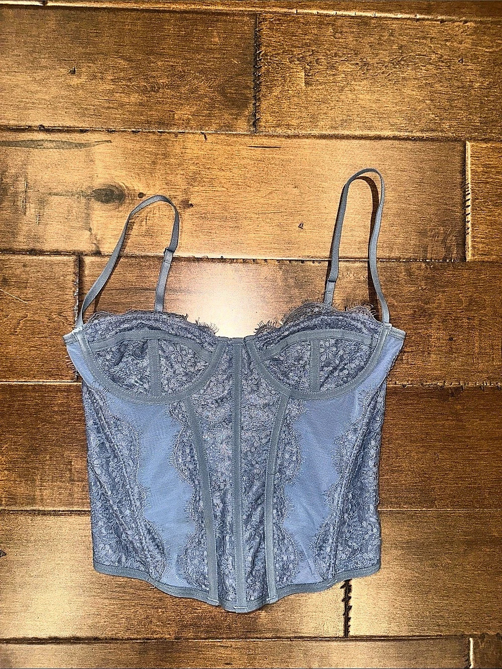 Urban Outfitters Blue Corset Size Small Like New